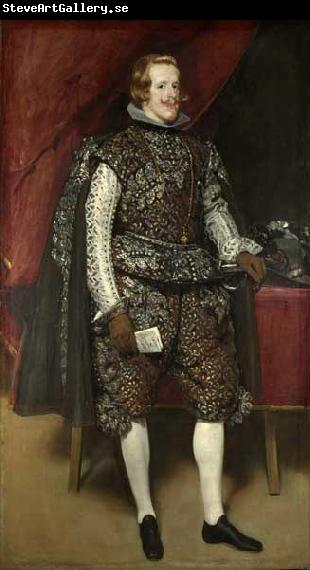 Diego Velazquez Diego Velasquez, Philip IV in Brown and Silver